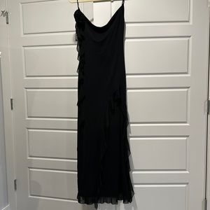 AFRM Medium New Mariposa Ruffle Maxi Dress NWT